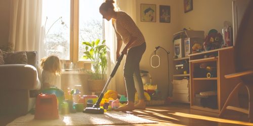 Quick cleaning routines for busy parents